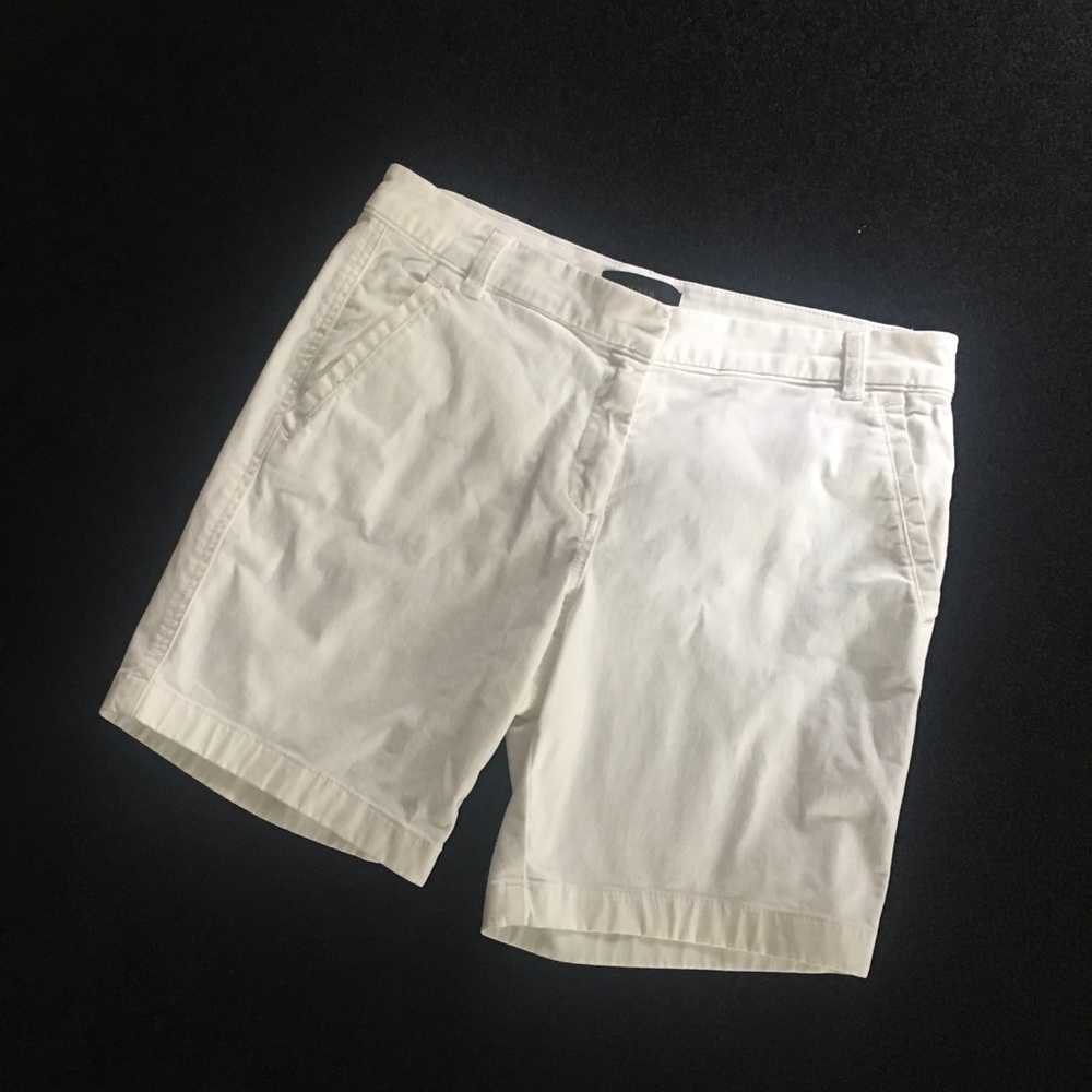 JCrew Women’s White Shorts - Size 4